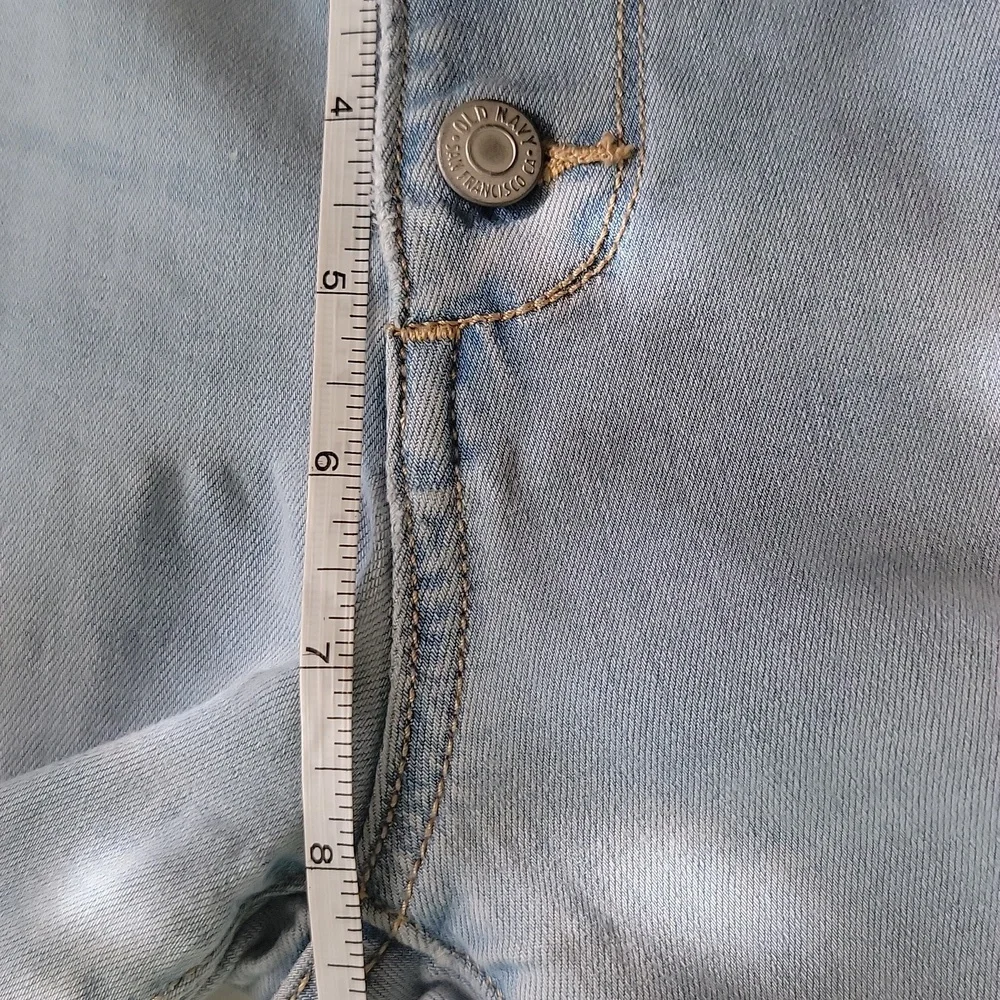Old Navy Girls Rockstar Jeggings Super Skinny Light Wash Size 12